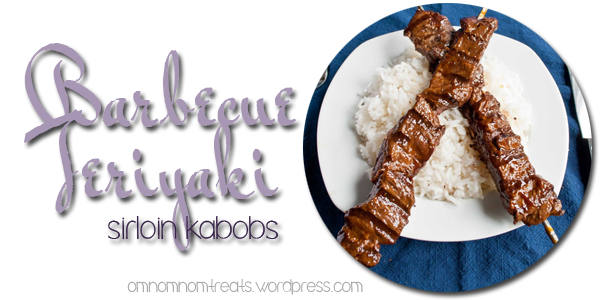 Barbecue Teriyaki Sirloin Kebabs